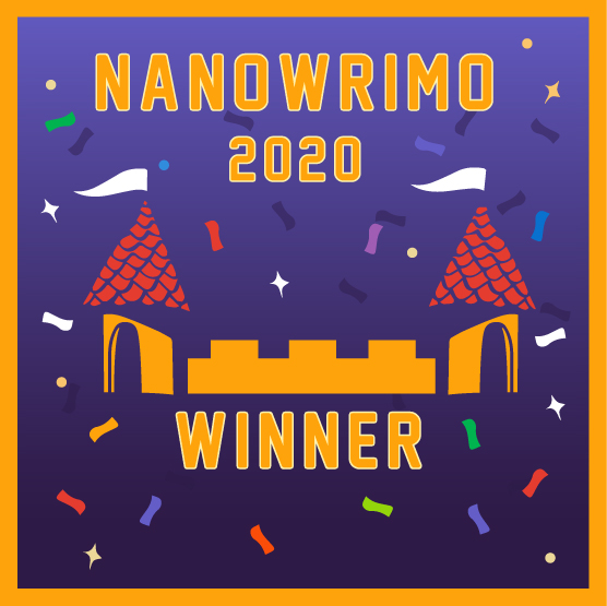 NaNoWriMo Winning Banner